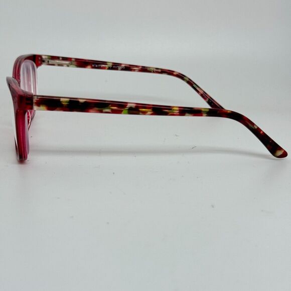 Elegant Red Women's Glasses - Picture 2 of 7